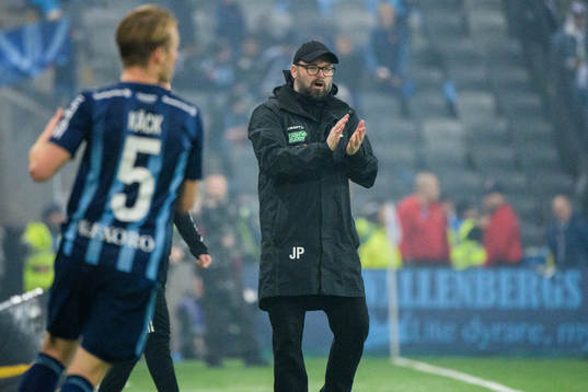 Varbergs tränare Joakim Persson