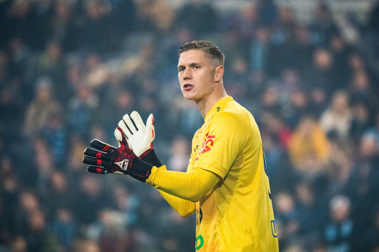 Varbergs målvakt Philip Mårtensson