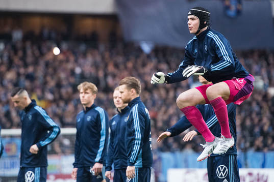 Djurgårdens målvakt Jacob Widell Zetterström
