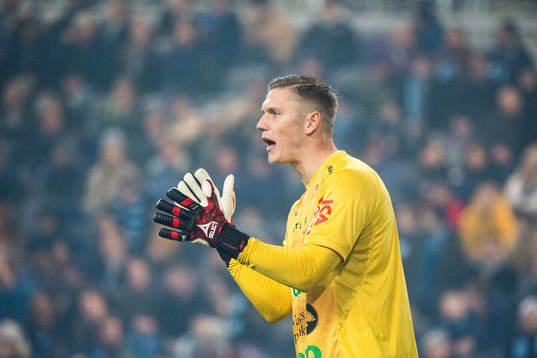 Varbergs målvakt Philip Mårtensson
