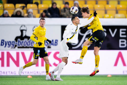 s Nabil Bahoui och Elfsborgs Gustaf Lagerbielke