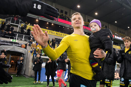 Elfsborgs Samuel Holmén gjorde sin sista hemmamatch och