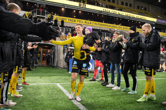 Elfsborgs Samuel Holmén gjorde sin sista hemmamatch och