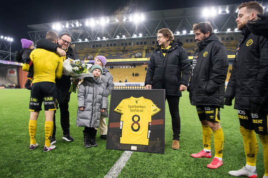 Elfsborgs Samuel Holmén gjorde sin sista hemmamatch och
