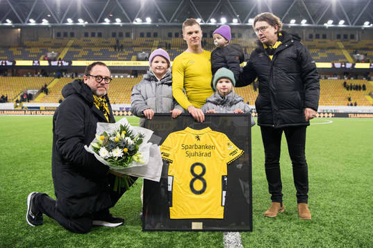 Elfsborgs Samuel Holmén gjorde sin sista hemmamatch och