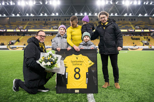 Elfsborgs Samuel Holmén gjorde sin sista hemmamatch och