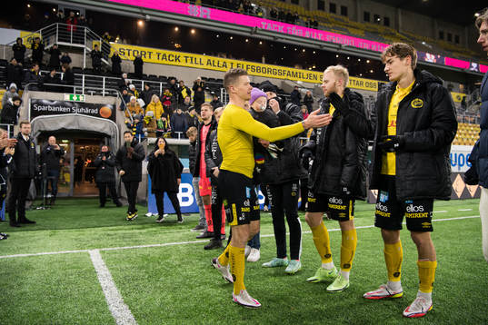 Elfsborgs Samuel Holmén gjorde sin sista hemmamatch och