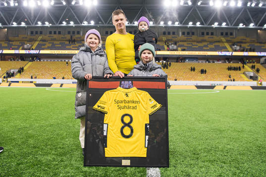 Elfsborgs Samuel Holmén gjorde sin sista hemmamatch och