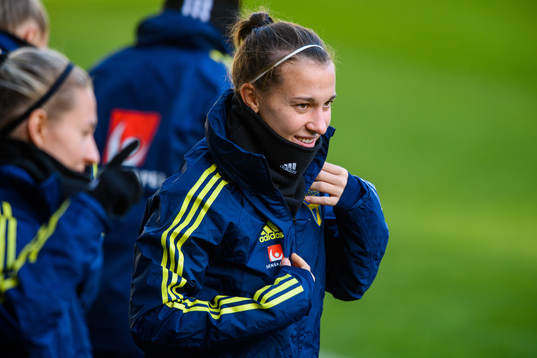 Julia Zigiotti Olme of the Swedish women's national