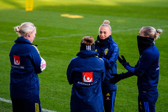 Hanna Bennison of the Swedish women's national football team