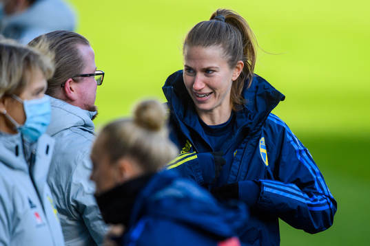 Emma Berglund of the Swedish women's national football team