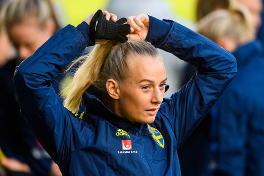 Stina Blackstenius of the Swedish women's national football