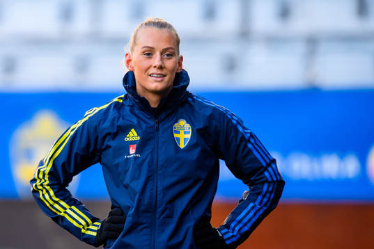 Stina Blackstenius of the Swedish women's national football