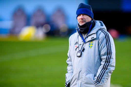 Peter Gerhardsson, head coach of the Swedish women's