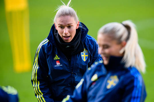 Jonna Andersson of the Swedish women's national football