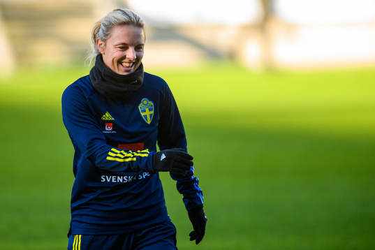 Mimmi Larsson of the Swedish women's national football team