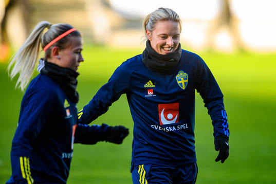 Mimmi Larsson of the Swedish women's national football team