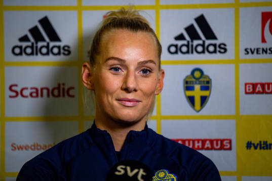 Stina Blackstenius of the Swedish women's national football