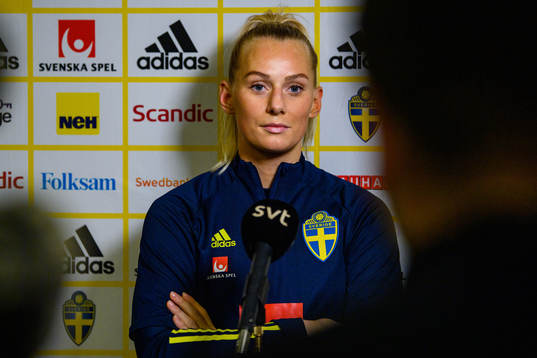 Stina Blackstenius of the Swedish women's national football