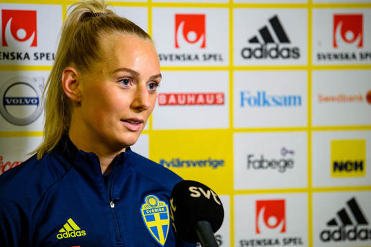 Stina Blackstenius of the Swedish women's national football