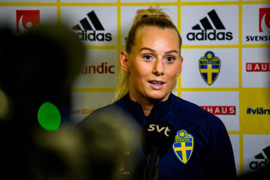 Stina Blackstenius of the Swedish women's national football