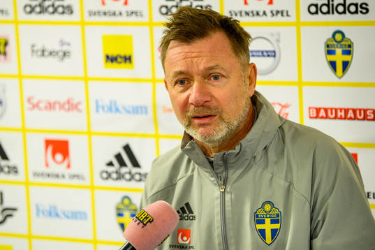 Peter Gerhardsson, head coach of the Swedish women's