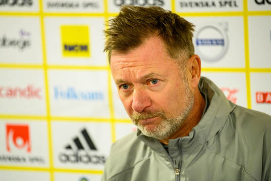 Peter Gerhardsson, head coach of the Swedish women's