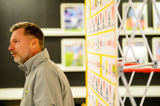 Peter Gerhardsson, head coach of the Swedish women's