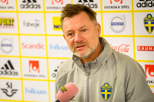 Peter Gerhardsson, head coach of the Swedish women's