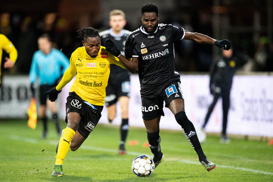 Mjällbys Mamudu Moro och Örebros Nasiru Moro