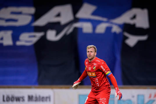 Häckens målvakt Peter Abrahamsson