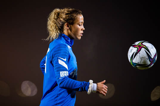 Bläddra bland fler bilder av Football, FIFA Women's World Cup Qualifier, Norway, training