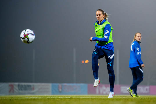 Lisa Fjeldstad Naalsund of the Norwegian women's national