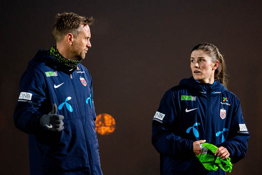 Martin Sjögren, head coach of the Norwegian women's