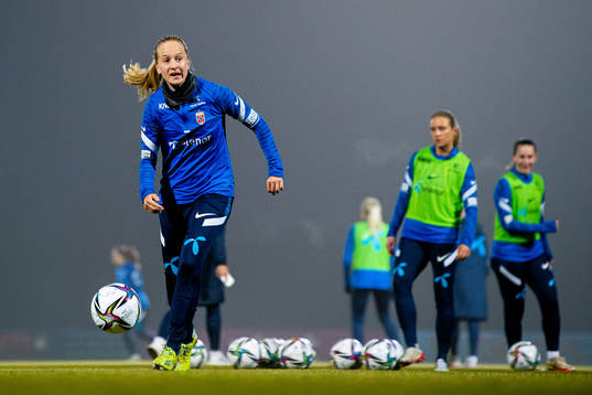 Amalie Vevle Eikeland of the Norwegian women's national