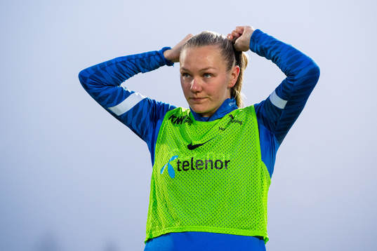 Frida Maanum of the Norwegian women's national football team