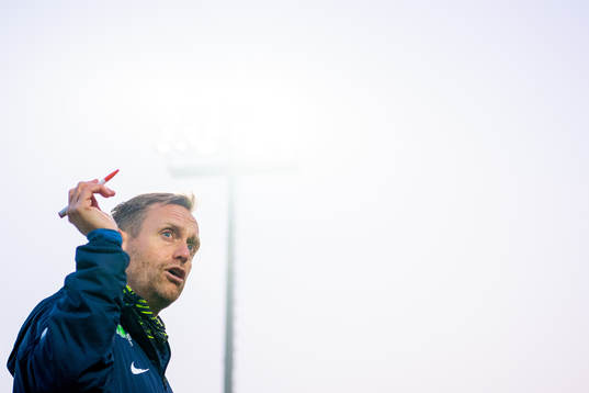 Martin Sjögren, head coach of the Norwegian women's