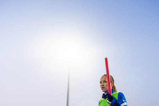 Guro Reiten of the Norwegian women's national football team
