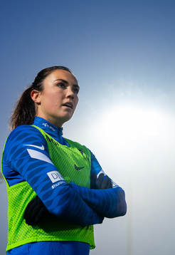 Ingrid Syrstad Engen of the Norwegian women's national