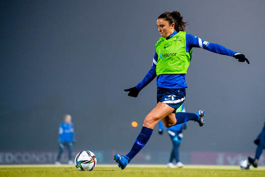 Ingrid Syrstad Engen of the Norwegian women's national