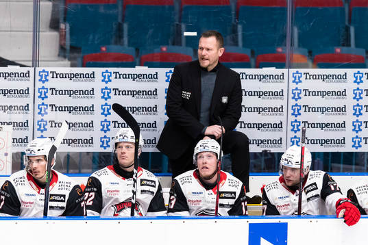 Malmö Redhawks tränare Joakim Fagervall