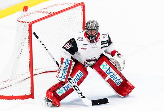 Malmö Redhawks målvakt Oscar Alsenfelt