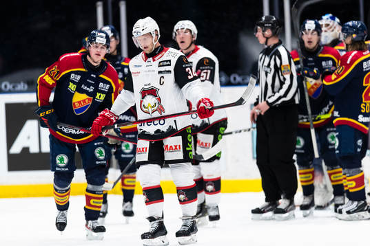 Malmö Redhawks Carl Söderberg deppar