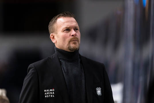 Malmö Redhawks tränare Joakim Fagervall