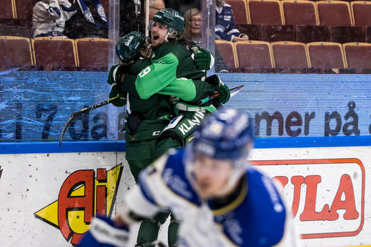Färjestads Joakim Nygård jublar