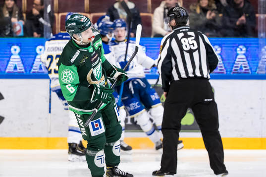 Färjestads Mikael Wikstrand deppar
