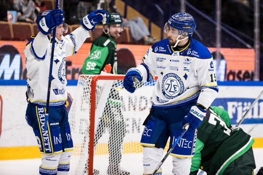 Leksands Max Veronneau jubel