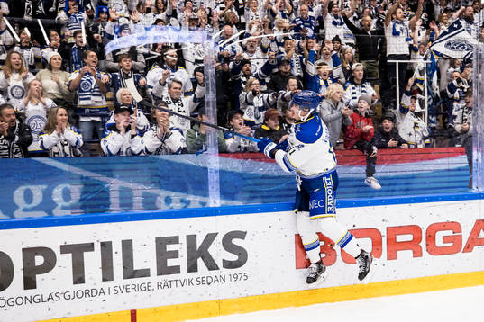 Leksands Martin Karlsson jublar