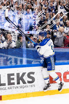 Leksands Martin Karlsson jublar