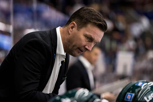 Färjestads tränare Johan Pennerborn